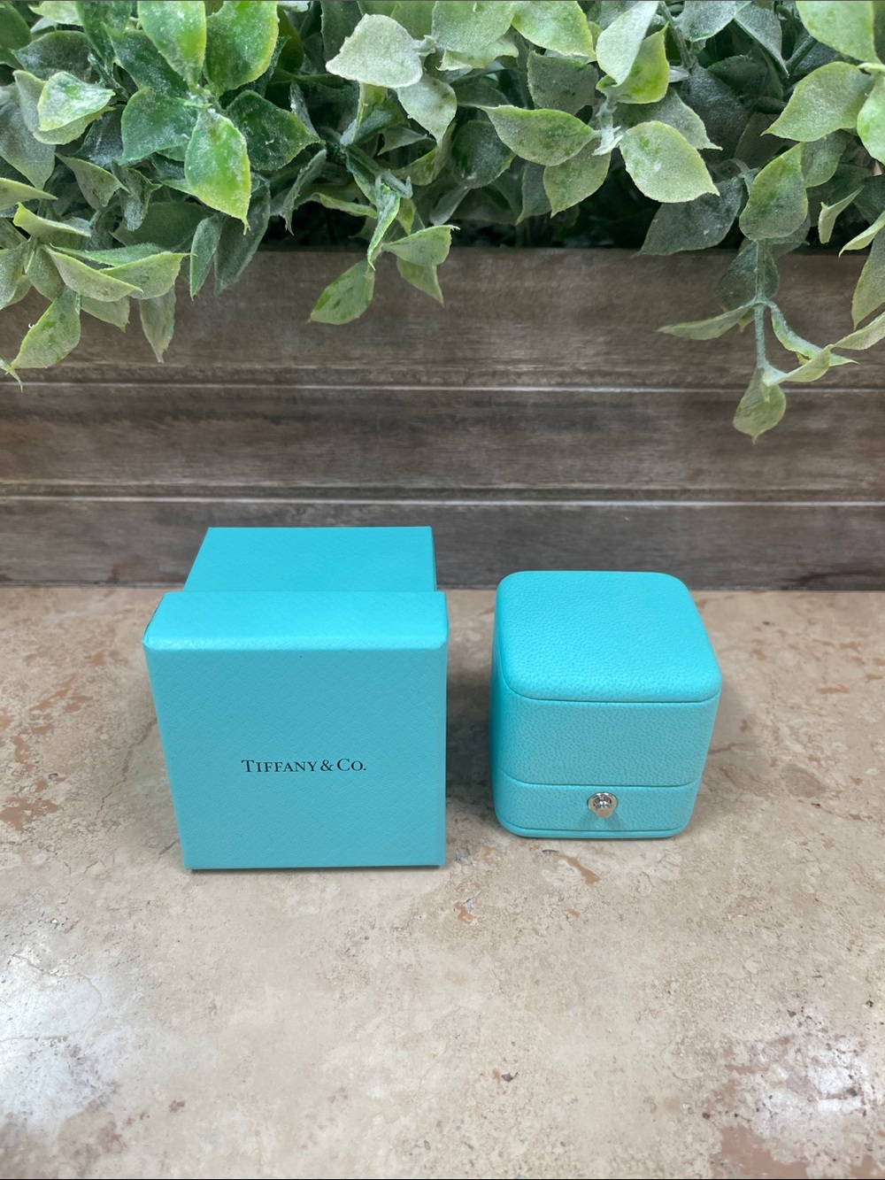 Tiffany & Co. blue ring 💍 jewelry box